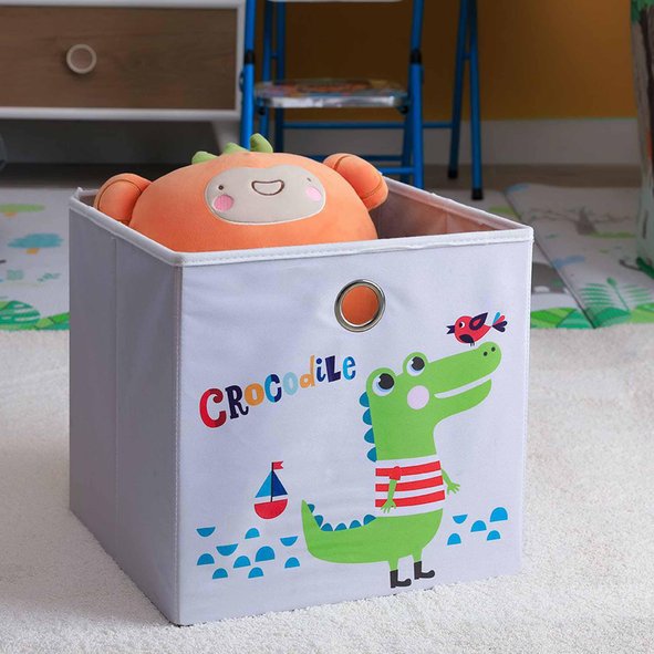 Crocodile Storage Box Pan Home Furnishings